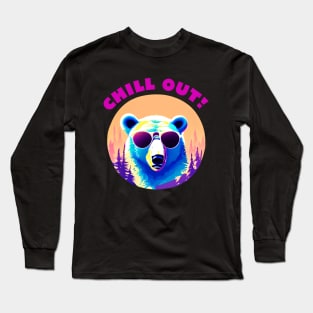 Polar Bear - Chill Out Long Sleeve T-Shirt